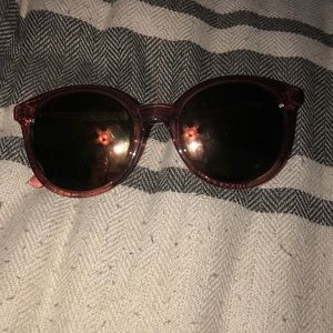 light pink sunglasses